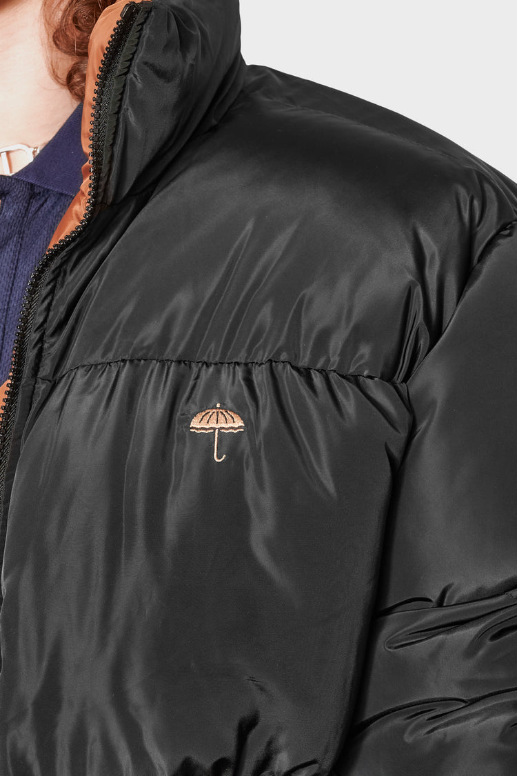 POWDER REVERSIBLE Puffer Jacket black/brown