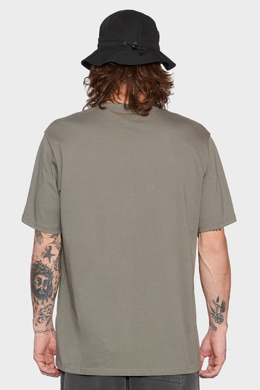 men#@S/S POCKET T-shirt green