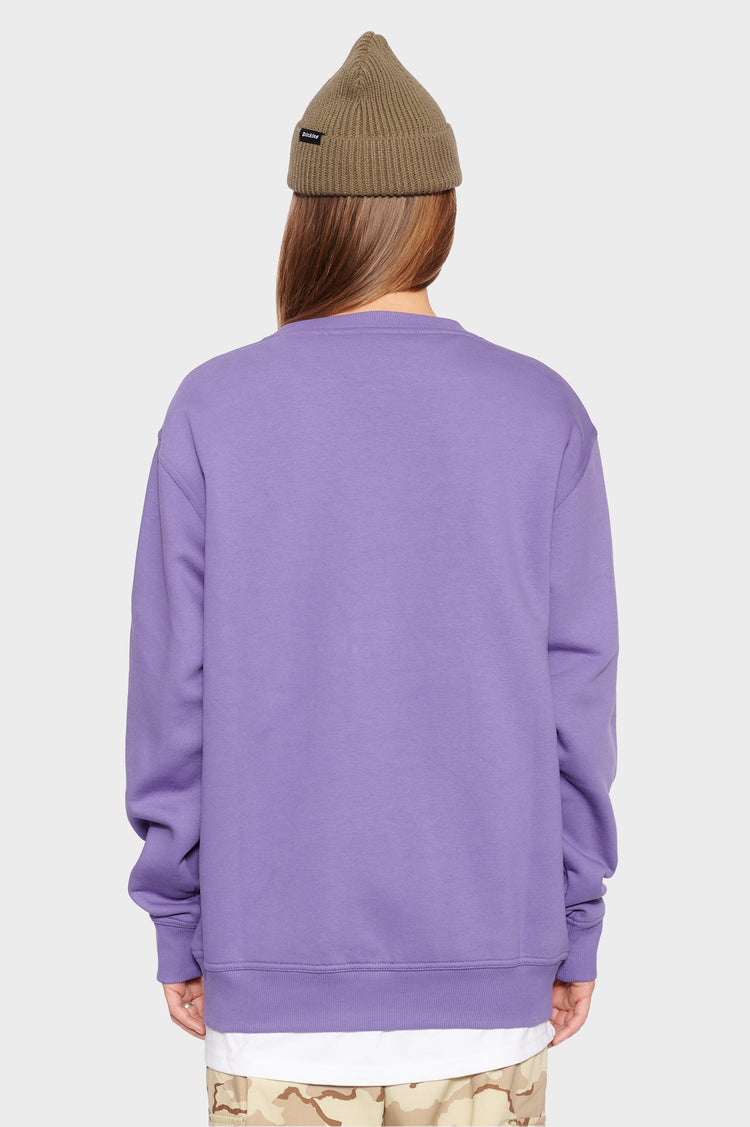 women#@GARDEN PLAIN Sweatshirt purple