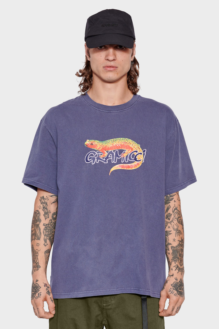 men#@SALAMANDER T-shirt purple
