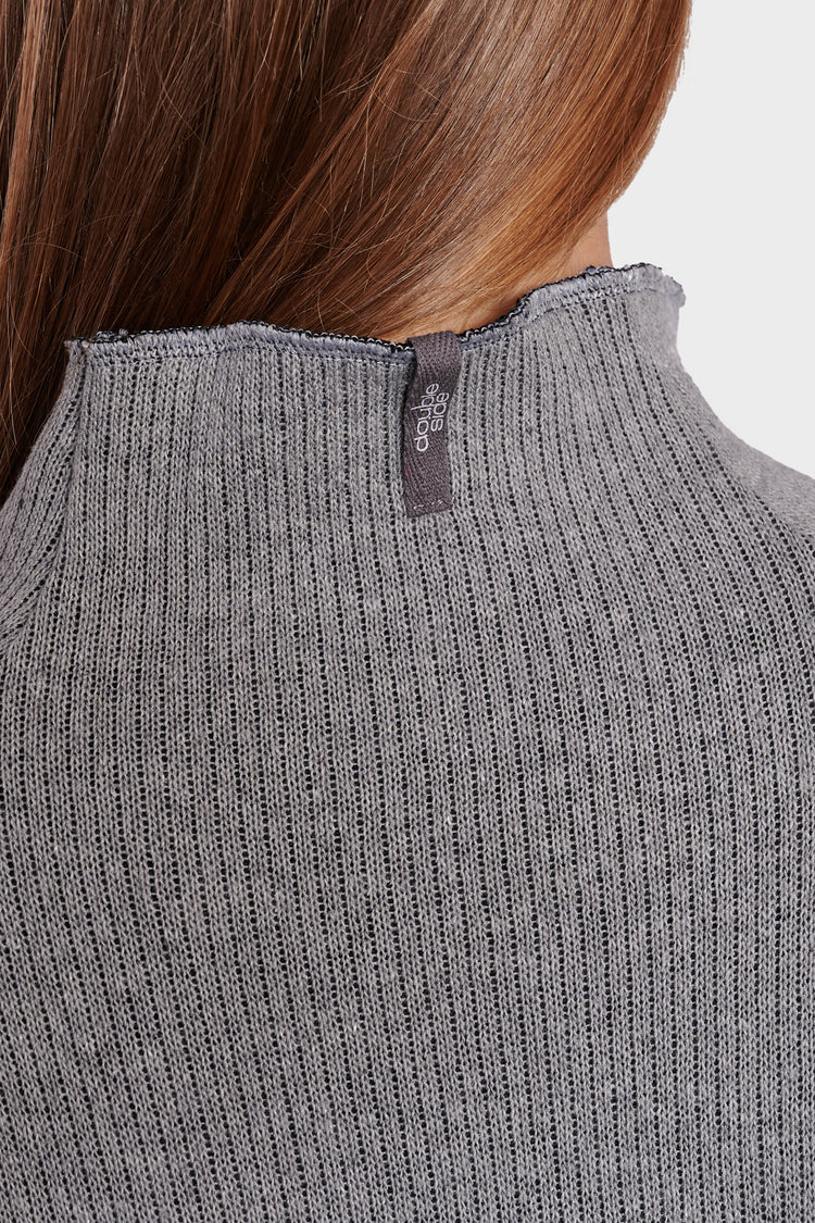 DOUBLE SIDE Sweater - Black/Gray