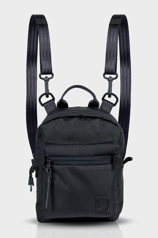 DOWNTOWN micro. Backpack black
