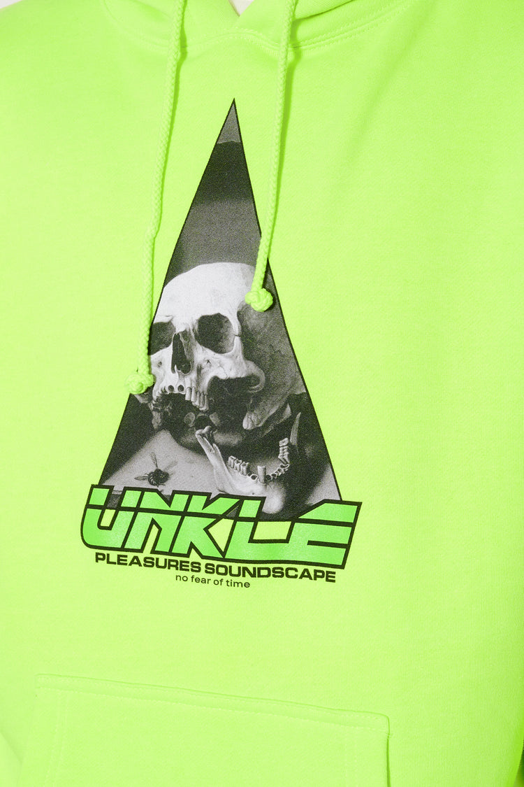 SOUNDSCAPE (x UNKLE) hoody safety yellow