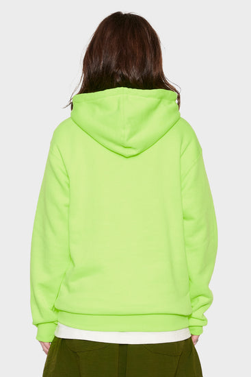 women#@SOUNDSCAPE (x UNKLE) hoody safety yellow