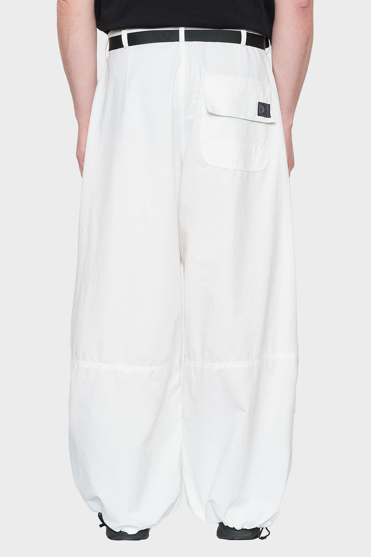 men#@UW BAGGY MILITARY Trousers white
