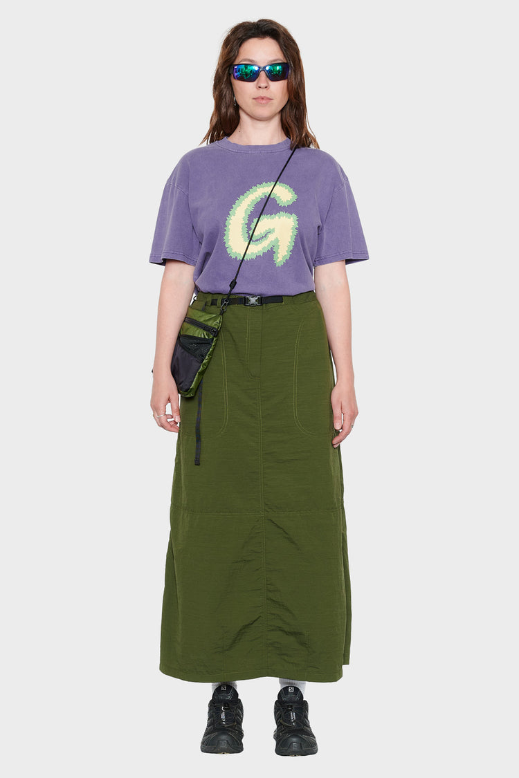 FULL LINE ZIP skirt green