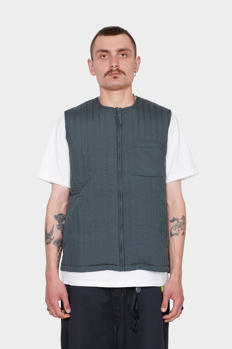 men#@LINER SLATE Vest gray