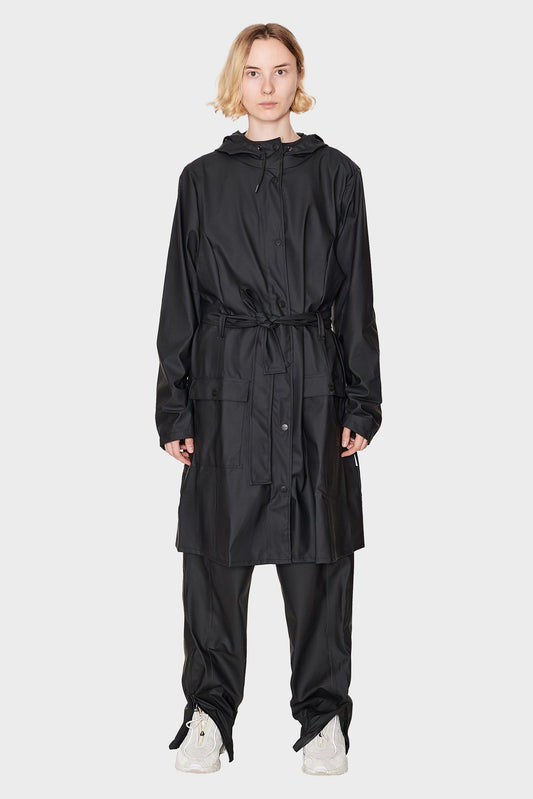 CURVE JACKET Trench-raincoat black
