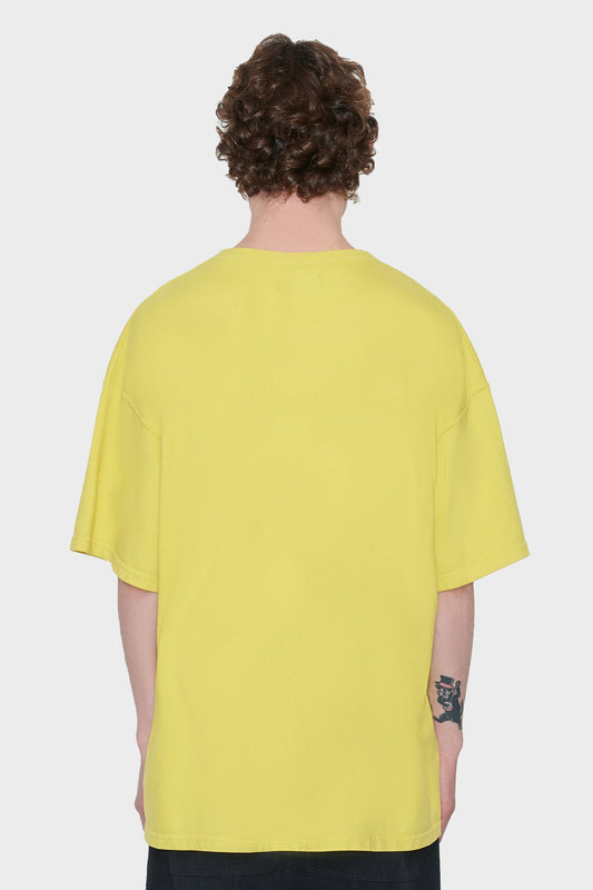 CHAIN OVERSIZE T-shirt yellow
