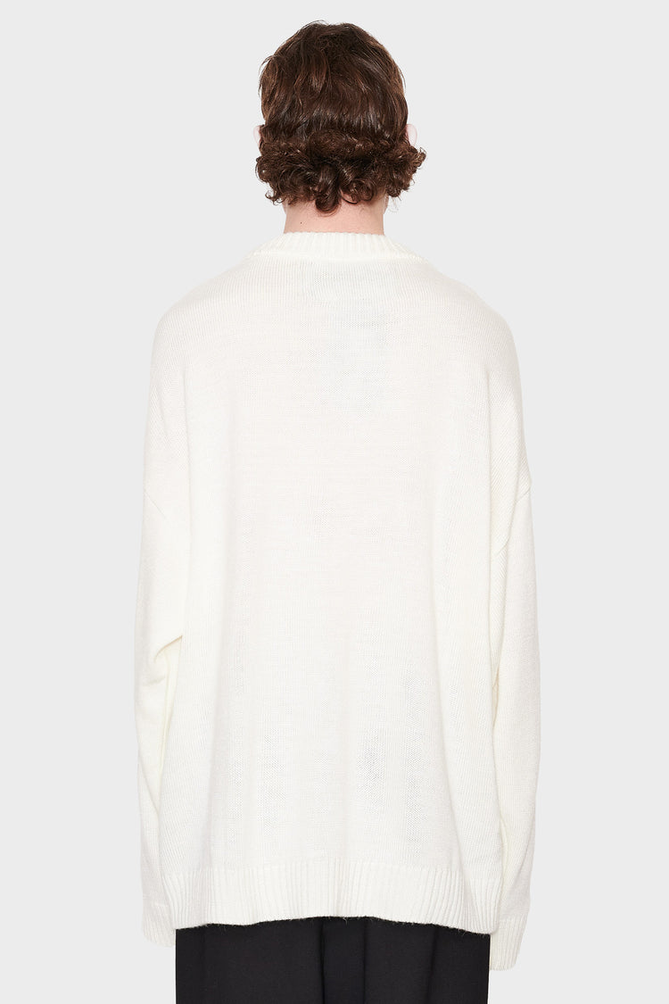 men#@AVANGARD Sweater white
