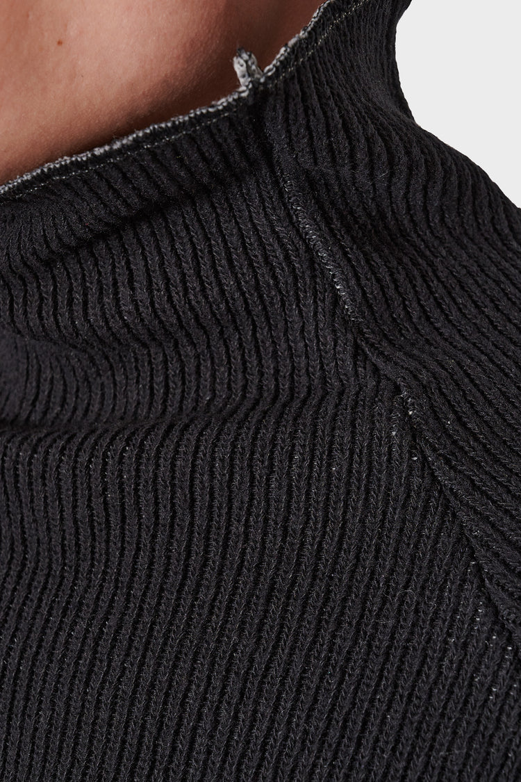DOUBLE SIDE Sweater gray/black