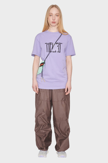 women#@BARZ T-shirt purple