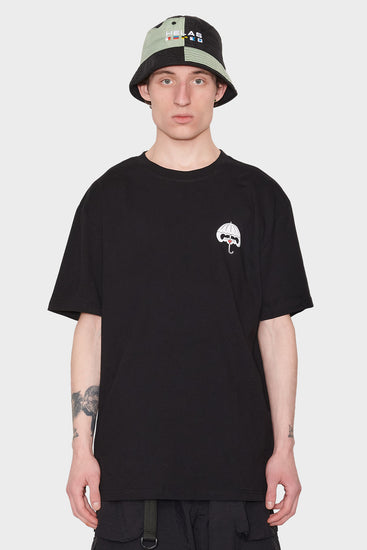 men#@LUVU T-shirt black