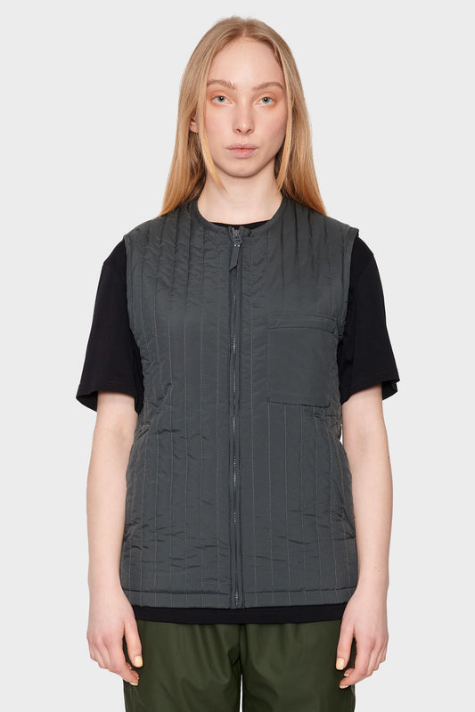 women#@LINER SLATE Vest gray