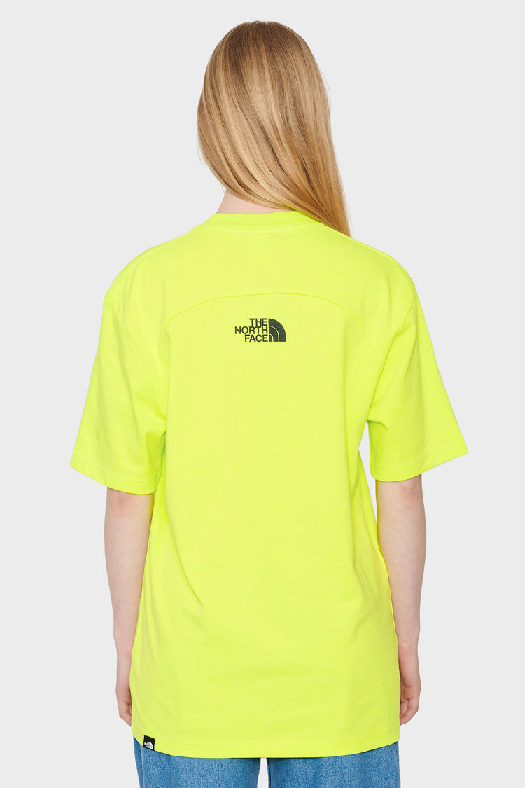 women#@GRAPHIC T-shirt yellow