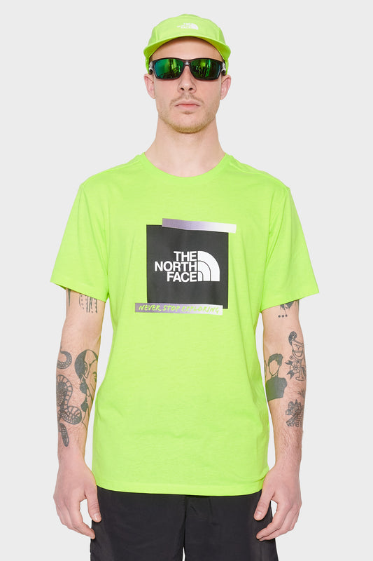 men#@GRAPHIC T-shirt green